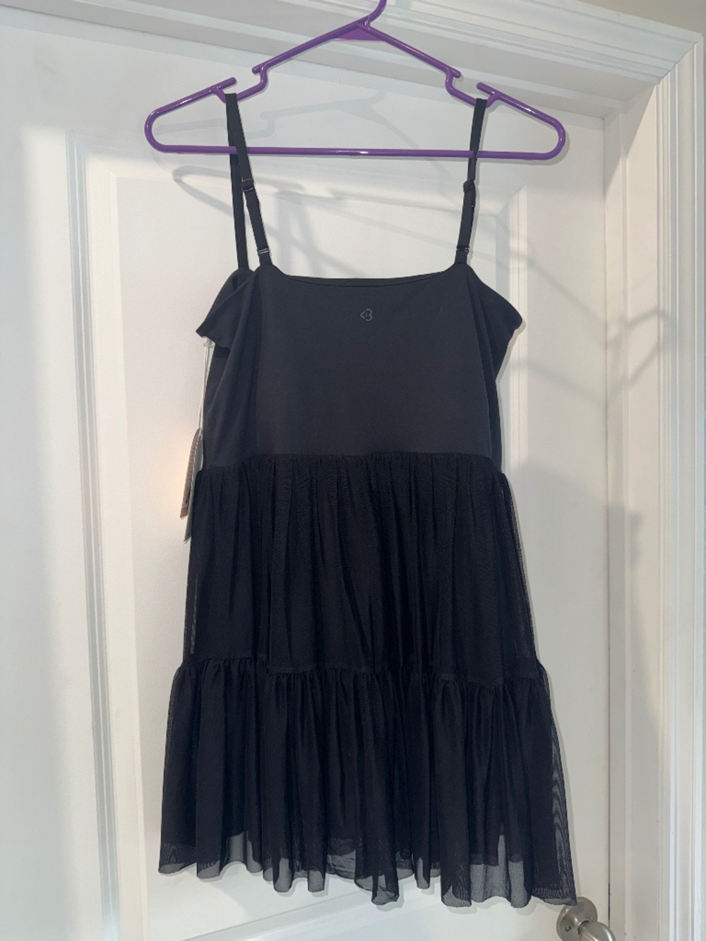 Blogilates ballerina dress XL black NWT